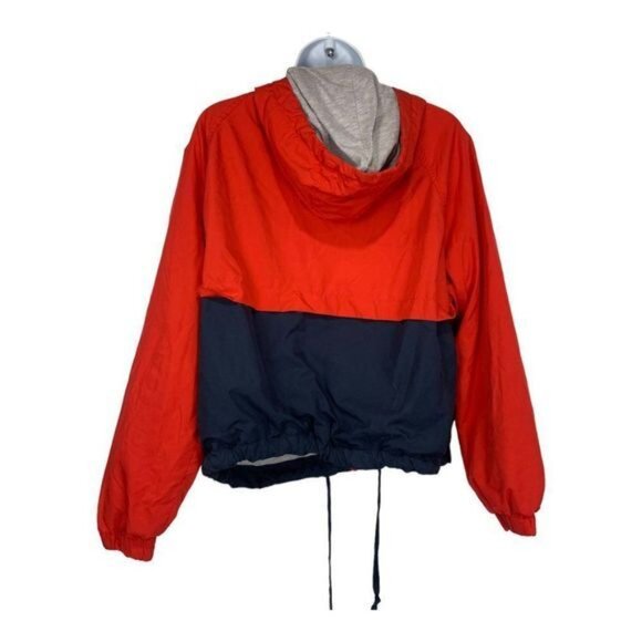 Divided by H&M Junior Girls Hooded Zip Up Jacket Size Medium Red/Blue - Picture 3 of 5